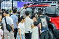 2025粤港澳大湾区车展盛大启幕 BJ40增程成“方盒子之王”